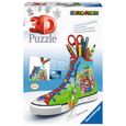 SUPER MARIO Puzzle 3D Sneaker - Ravensburger - Puzzle 3D enfant - sans colle - Pot à crayons 108 pièces - Dès 8 ans-2