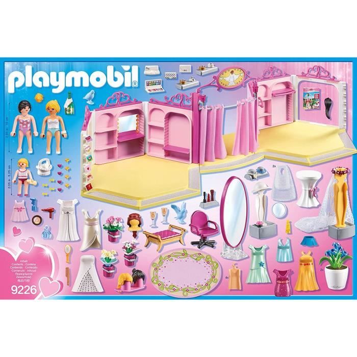 PLAYMOBIL 9226 City Life Boutique Robes de Mariee Le mariage Cdiscount Jeux Jouets