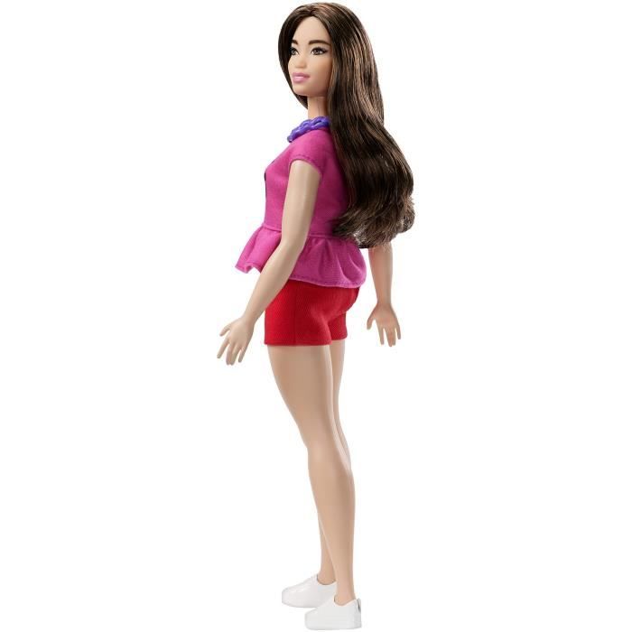 Barbie Fashionistas poupée mannequin #100 rousse avec collier