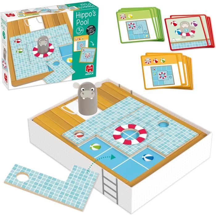 Jeu de Logique Casse, Tête Embouteillage, 182 Défis, Jeu de Société Puzzle avec Niveaux de Difficulté Variables