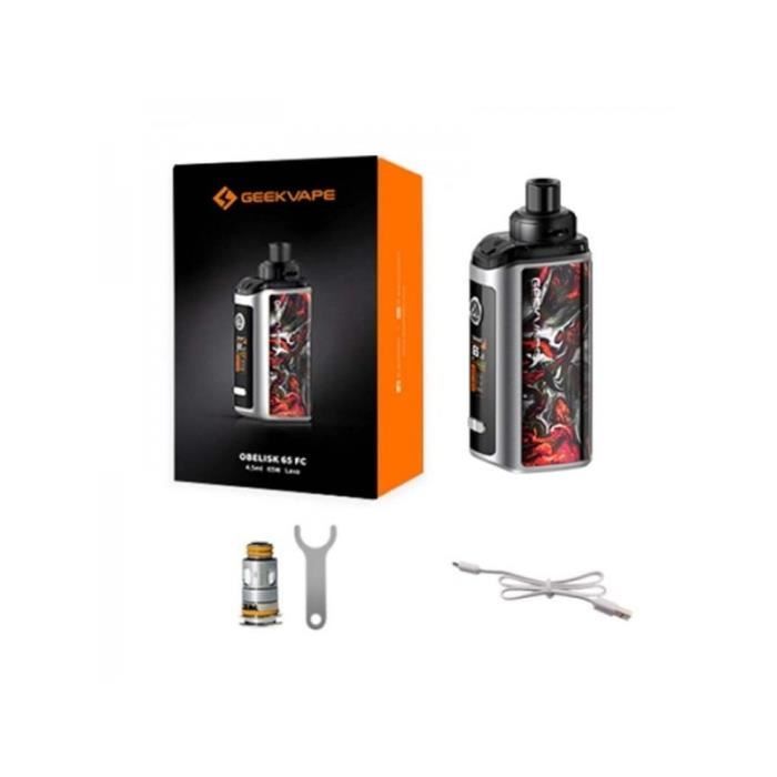 elfbar nachfüll pod läuft aus GeekVape Obelisk 65 FC E-Zigaretten Set - Fast Charger - 65W main image 0