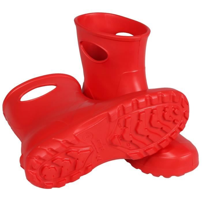 Bottes De Pluie Femme Imperméables - Tige Courte, Semelle Confortable, Style élégant
