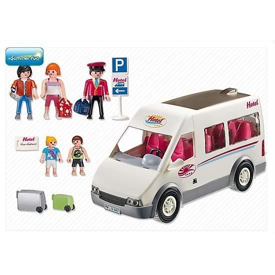 Figurine Playmobil Homme D'Hôtel Avec Valise - Thème Ville/Hôtel, Occasion