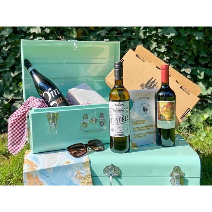 Coffret 2 vins de vignerons indépendants - Trois Fois Vin - Smartbox