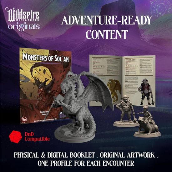 Classic Encounters – Ensemble Essentiel – 65 Monstres emblématiques DND en Vrac, 28 mm, Figurines de RPG DND Non peintes, Donjons et Dragons D&D, Figurines Fantaisie D&D, assemblées Non apprêtées