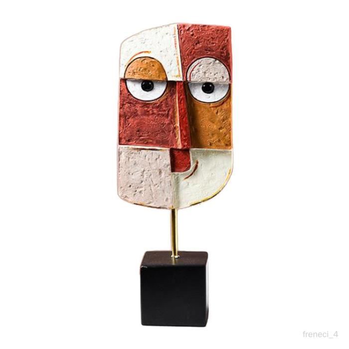 Statue De Chien Chihuahua Créative Peinte Et Simple, Graffiti Coloré