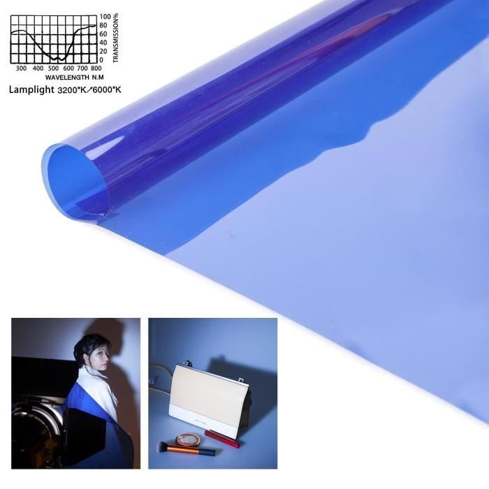 Feuilles De Gel Couleur Pour éclairage – Dimensions 200x30 Cm, épaisseur 0,1 Cm – Pour Projecteurs, Studio Photo, Décoration – Couleur Jaune