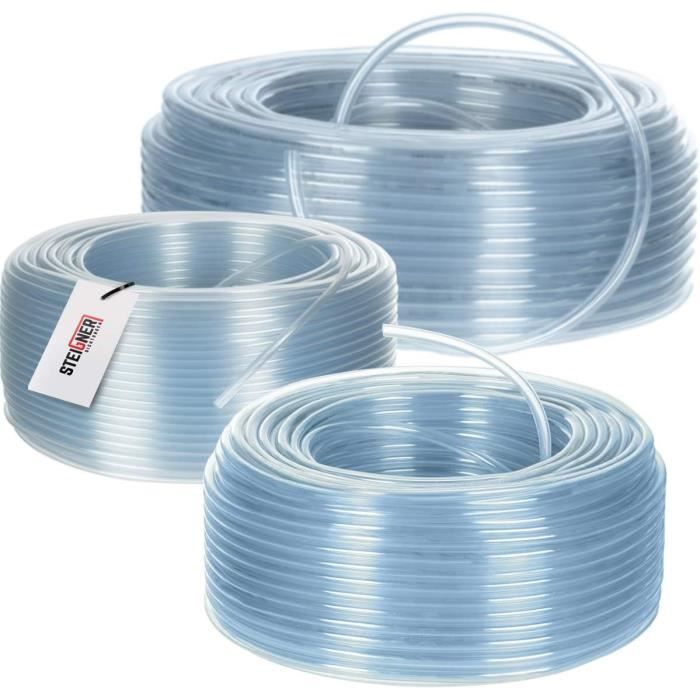 Tuyau Carburant Transparent 5x9mm - 1 Mètre, Pour Moteurs, Transfert De Liquides, DIY