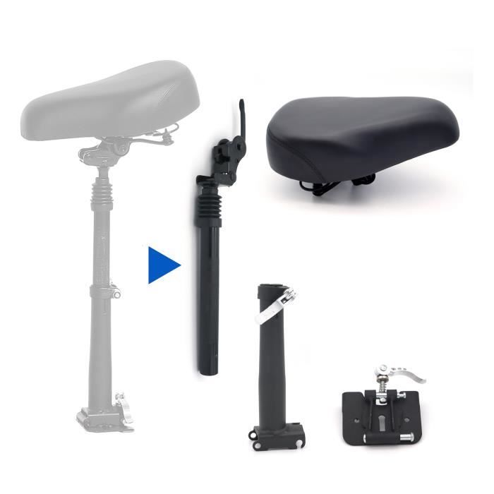 Siège Pour Trottinette Électrique NIU KQI2 - Hauteur Réglable 45-67 Cm, Charge 100 Kg