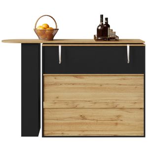 Meuble D'angle Pivotant Emuca 1/2 Lune – Rangement Cuisine Gris – Neuf