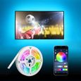 RUBAN LED LED TOGO Ruban LED Bleutooth 5m TV RGB USB avec App Bande LED Lumineuse Reacutetroeacuteclairage TV Controcircleacute 103-0