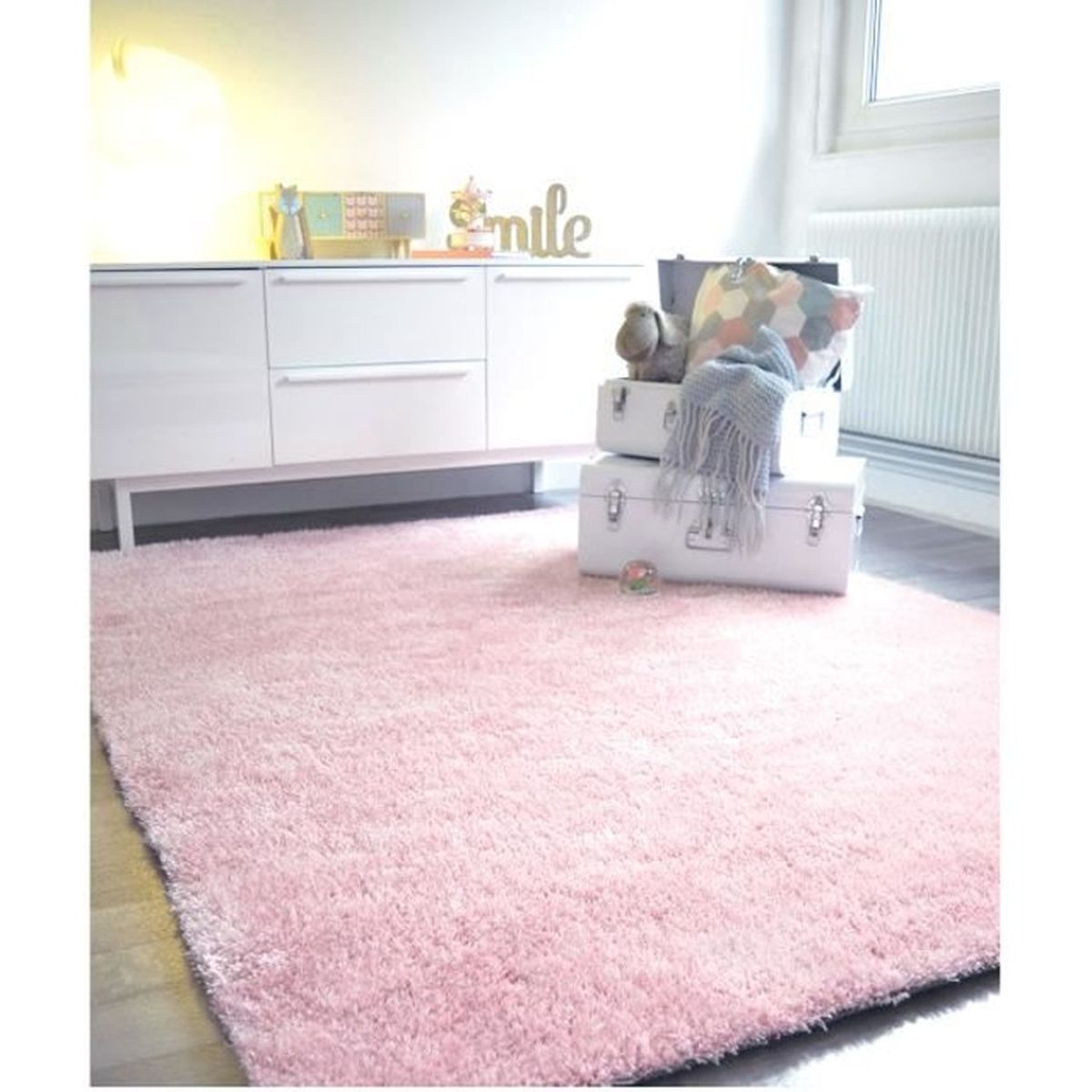 Tissu D'ameublement Designers Guild - Collection Manhattan Central Park - Motif Arbres Rose Pâle - 120x140 Cm