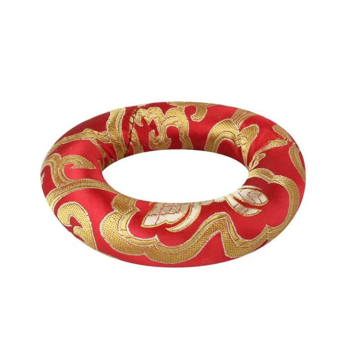 Coussin tibétain fait main pour bols chantants 10 cm couleur aléatoire Coussin tibétain fait main pour bols chantants 10 cm couleur aléatoire