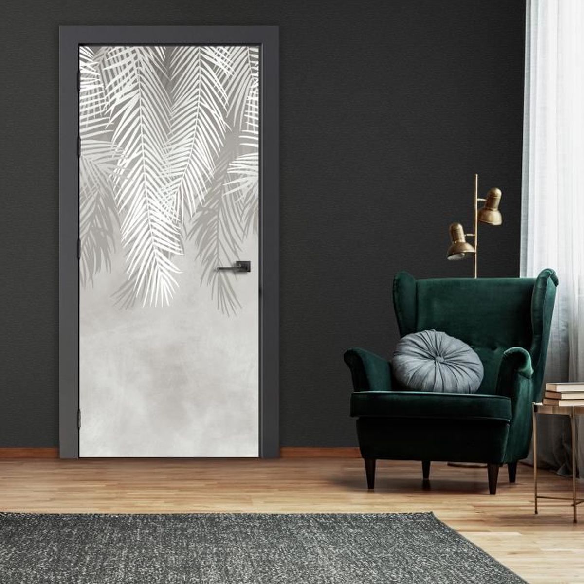 Papier Peint Pour Porte Cdiscount