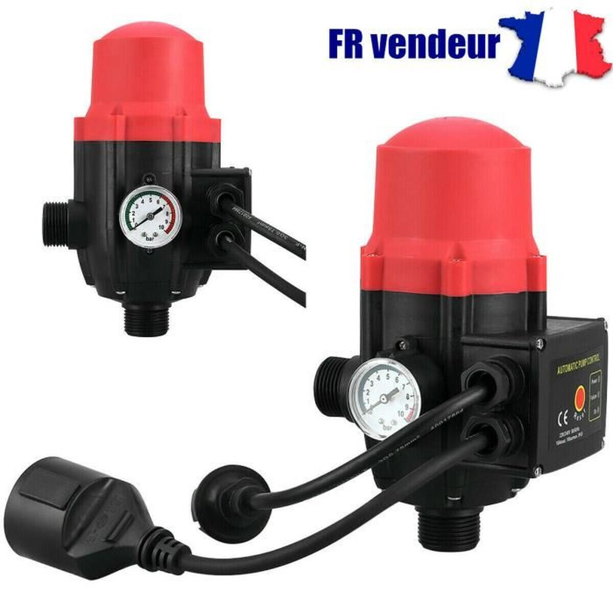 Pressostat Surpresseur Pressostat De Pompe À Eau 220V Ac Contrôleur De — free download