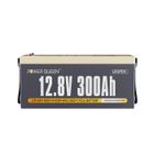 Power Queen Batterie Lithium LiFePO4 12V 300Ah - 3840Wh - BMS 200A - 4000+ Cycles de Recharge - Grande Capacité - L521*P238*H217mm