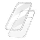 Coque de protection intégrale AVIZAR pour iPhone 14 Pro Max - Transparent - Souple et rigide - Protection 360°