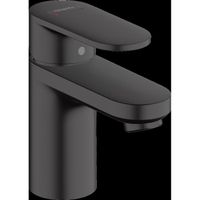 Robinetterie de salle de bain HANSGROHE Vernis Blend avec tirette et vidage synthétique noir mat - 71550670