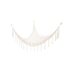 Filet De Rangement Pour Peluches Hamac Suspendu 150x40cm - Organisateur Murale Coton Macramé