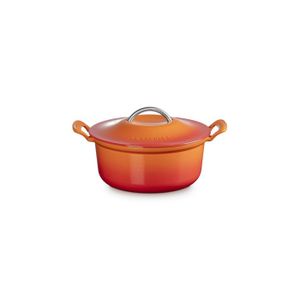 Mini-cocotte Baumalu 13 Cm En Fonte émaillée Orange – Neuve, Fabrication Française