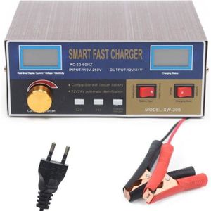 1X Chargeur De Batterie De Voiture De Prise D'Ue 12V 6A 10A Plein Intelligent 5P 1X Chargeur De Batterie De Voiture De Prise D'Ue 12V 6A 10A Plein Intelligent 5P