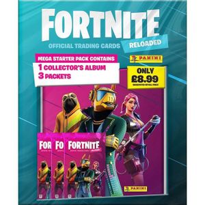 CARTE A COLLECTIONNER Pochettes Pour Cartes À Collectionner - France Sa-fortnite Series 2 Trading Card Reloaded-pack Demarrer Collection