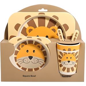 COFFRET CADEAU 5 Pièces Coffret Vaisselle Repas Bébé , Jeu de vai