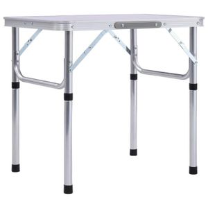 TABLE DE CAMPING 5007•)CHEZ Jill's* Décor Table pliable de camping 