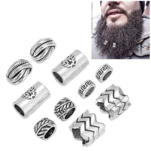 HYDRATANT VISAGE SHW-Fafeicy Perles de barbe Viking 10 pièces Vikin