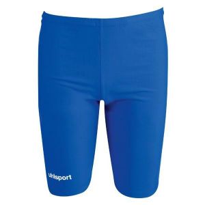 COLLANT DE RUNNING Collants de football Uhlsport Tights Shorts pour homme - Bleu Azure - Sous-shorts élastiques moulants