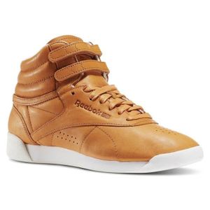 reebok freestyle hi enfant marron