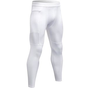 legging sport homme blanc