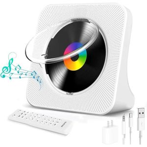 BALADEUR CD - CASSETTE Lecteur Cd Musique Bluetooth De Bureau, Portable, 