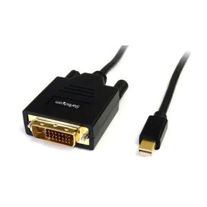 Câble Mini DisplayPort Vers DVI 2m - Compatible MacBook, IMac, Surface Pro, PC (24+1 Broches) - 12