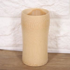 Verre à bière - Cidre artisanat en vase verre à Boire Bambou Naturel De 