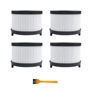 Lot De 4 Filtres D'aspirateur à Main Compatibles Avec Black Et Decker Vlpf10 Filtre De Rechange Et Aspirateur A Main Dustbuster Hlva315j Hlva320j00 N575266 Remplace La Piece N600601 73228548