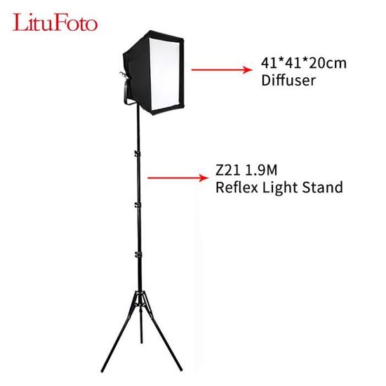 Kit Boîte à lumière Extra Small argentée (Sans speedring