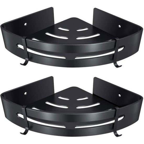 Étagère D'angle 2 Niveaux – Organisateur Salle De Bain Ou Cuisine Pratique !