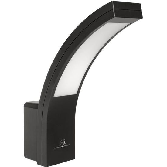 Lampe de façade extérieur LED IP54 Noir 10W Maclean MCE343 B