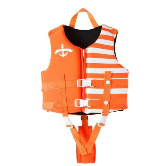 Petiyark Gilet De Natation Néoprène Enfant – Flottaison Avec Sangles Réglables, Pour Garçon Et Fille