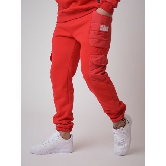 Bas de jogging matelasses PROJECT X PARIS pour homme Rouge Rouge Cdiscount Pret a Porter