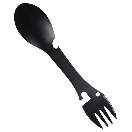 Camping Spork Set Couverts multifonctionnels Cuillère de cuillère à