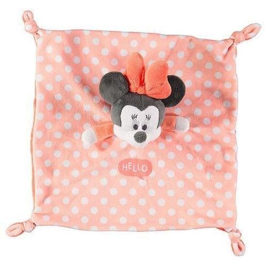 Doudou Orchestra Doudou Orchestra Souris Orange Minnie Pois Blanc Hello Minnie Plat Cdiscount Puericulture Eveil Bebe