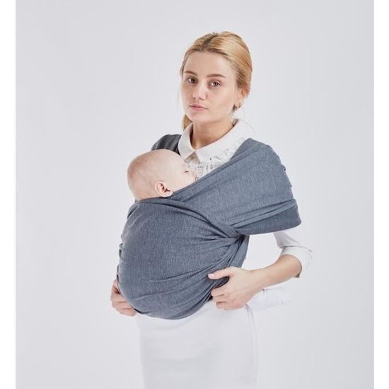 Écharpe De Portage Bébé Élastique – 3 Positions, Nouveau-né à 36 Mois, Léopard