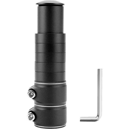 Potence VTT Réglable Zeekpowa - Aluminium CNC, Angle ±60°, Longueurs 75/105/125mm - Pour Guidon 31.8mm