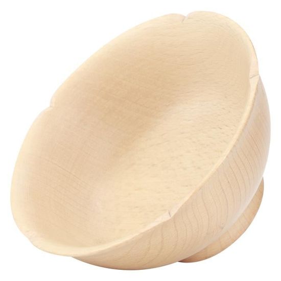 Bol En Bois De Hêtre Massif 10cm - Naturel Pour La Cuisine