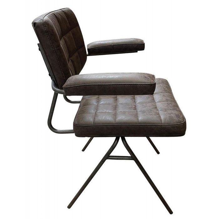 Fauteuil - Bois - Gris - Interiors Fauteuil - Bois - Gris - Interiors