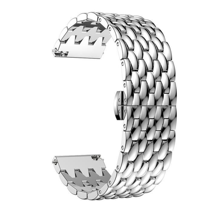 bracelet de montre vendu seul Bracelet en acier inoxydable à libération rapide pour bracelet Samsung Galaxy Watch 46 mm