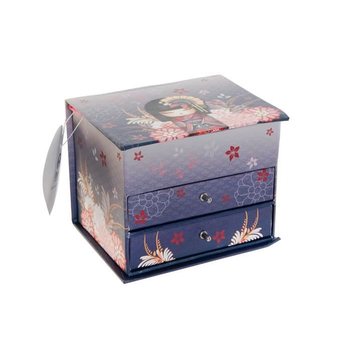 Boite Bijoux Japonaise Miroir Carton