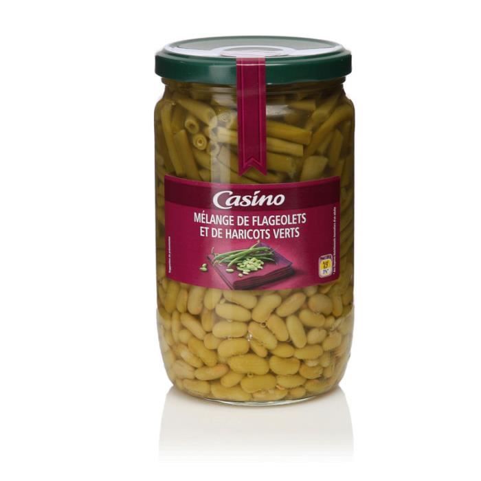 GENERALE DE CONSERVE (COMPAGNIE) Mélange flageolets et haricots verts - 72 cl